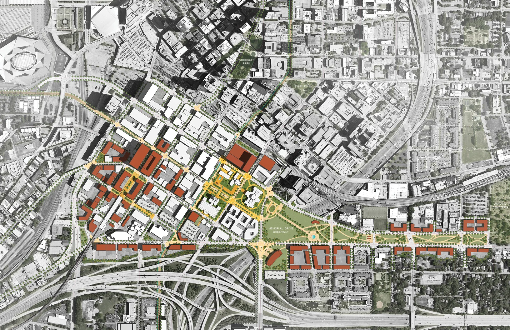 Government District master plan