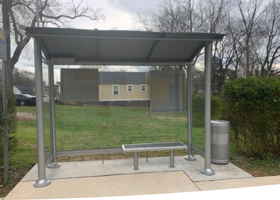 BRAWLEY AND ALEXANDER BUS SHELTER