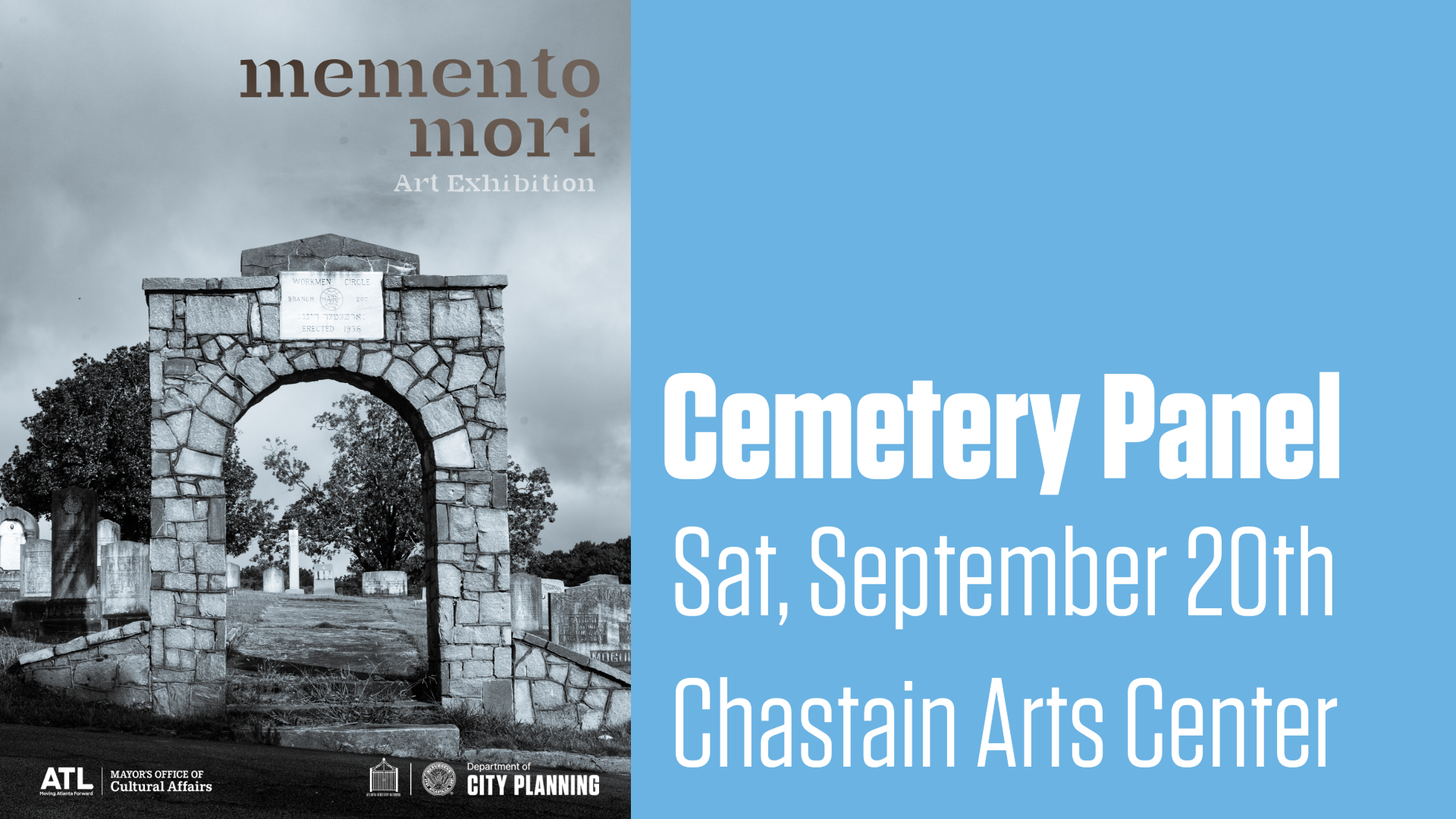Memento Mori, Cemetery Panel