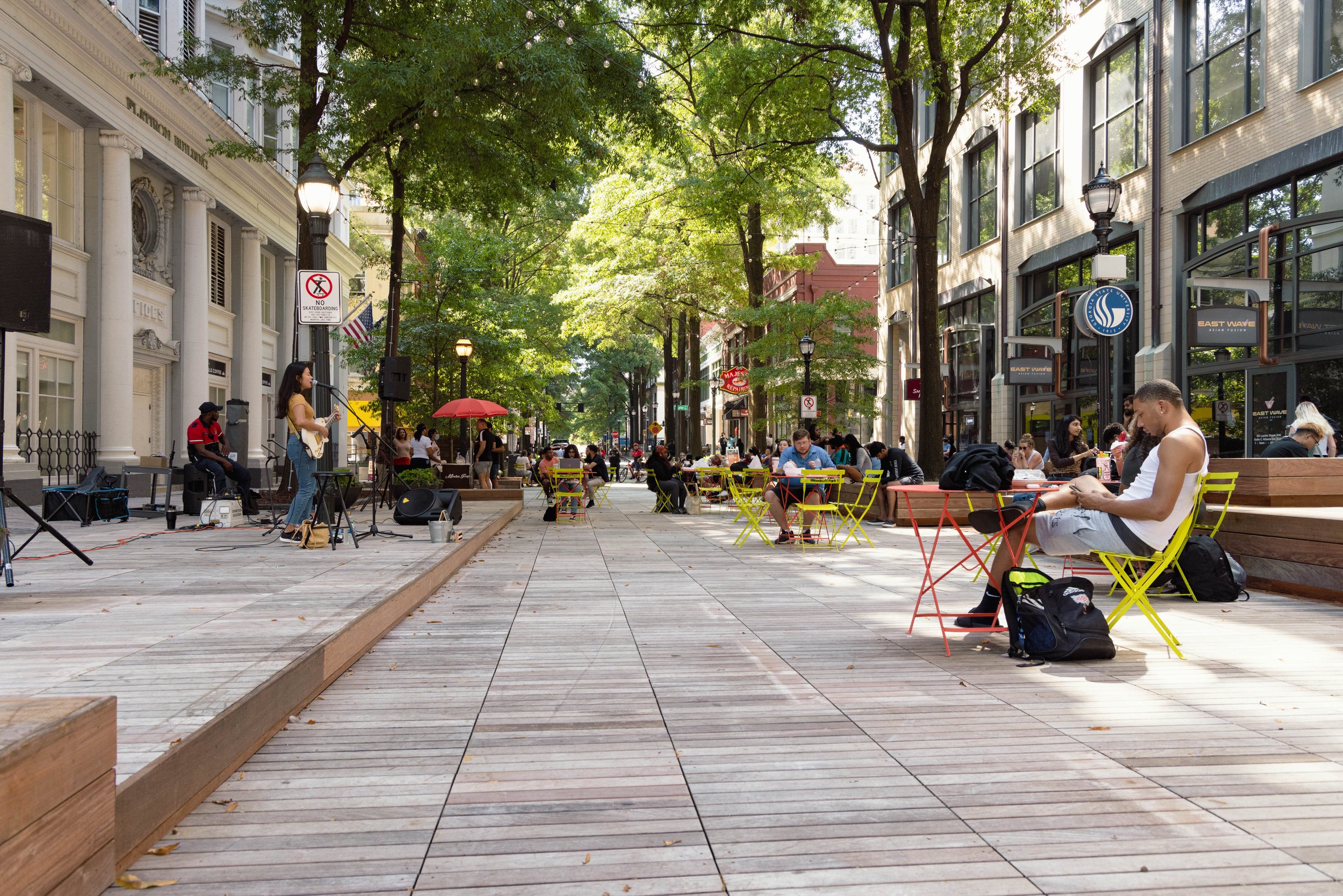 Broad Street Pedestrian Plaza in Atlanta GA : r/urbanplanning