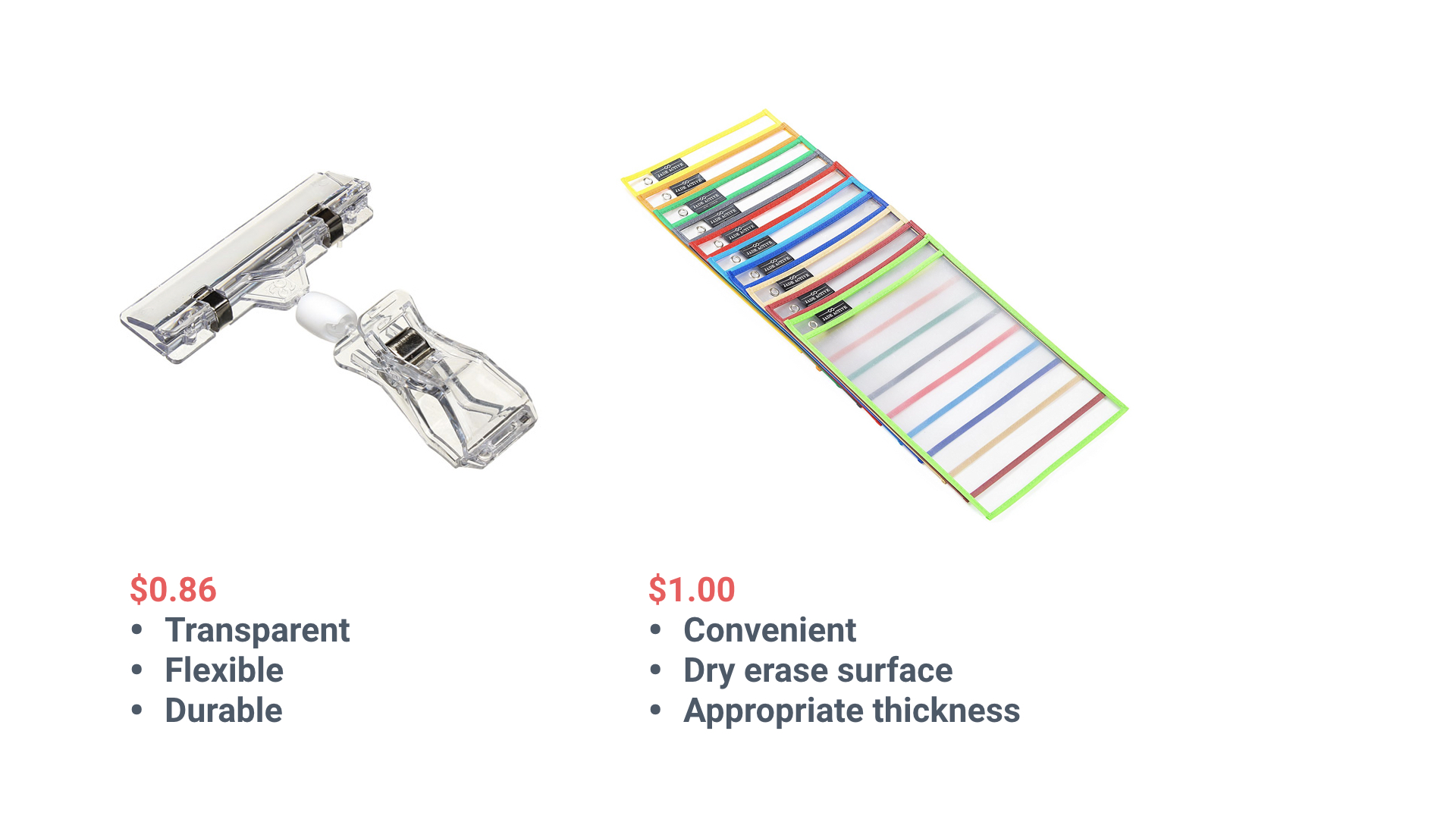 Cost consideration