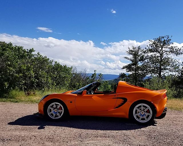 Chrome orange in Colorado sunlight.