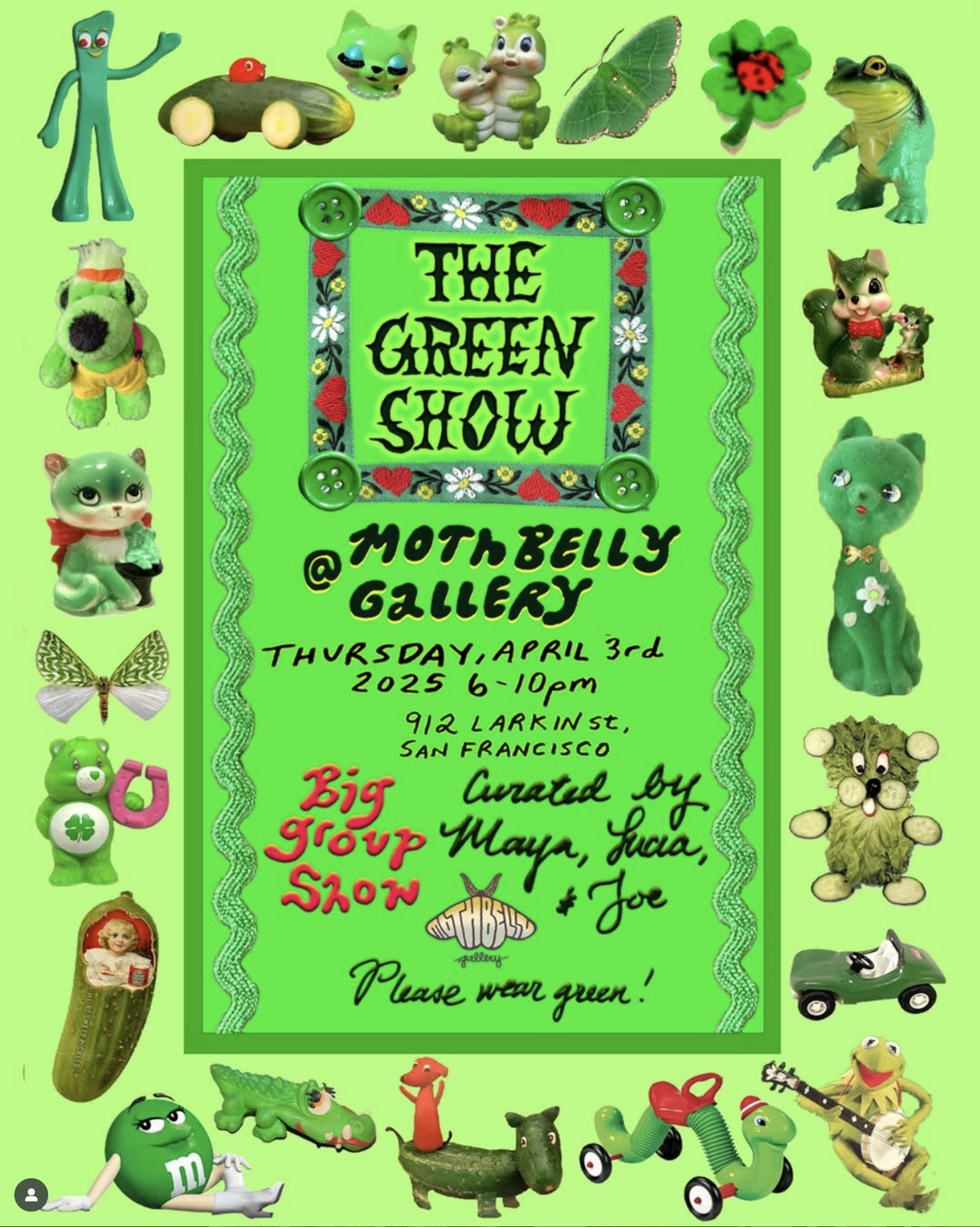 The Green Show @ Mothbelly Gallery