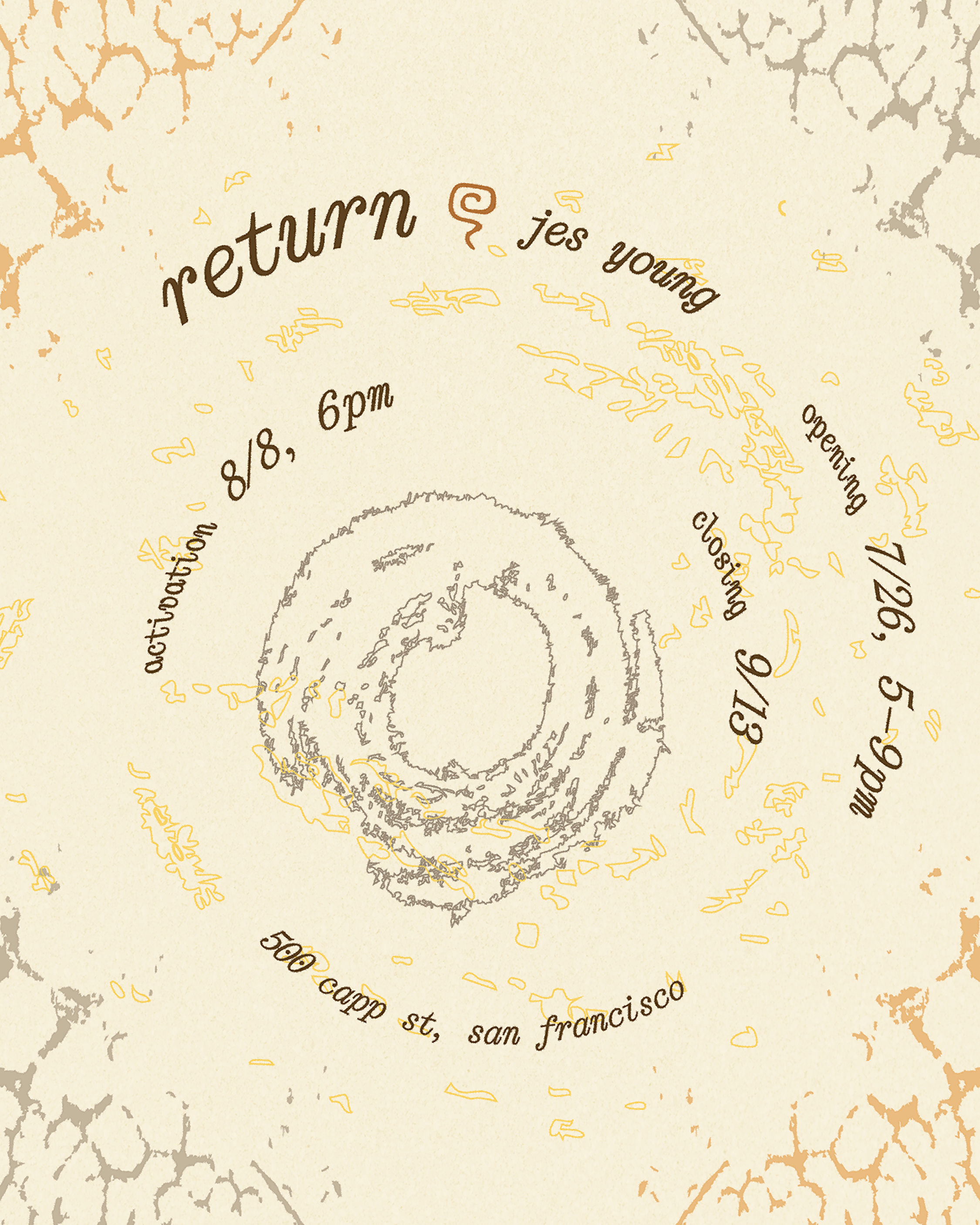   Return 回 500 Capp St.