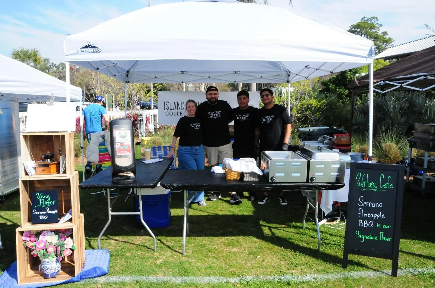 Such a fun time at Wingfest! 🔥🍗

We loved being out in the community and sharing our wings with you all&mdash;it was the best day!

Huge thank you to @hhislandrec for hosting such an amazing event ❣️