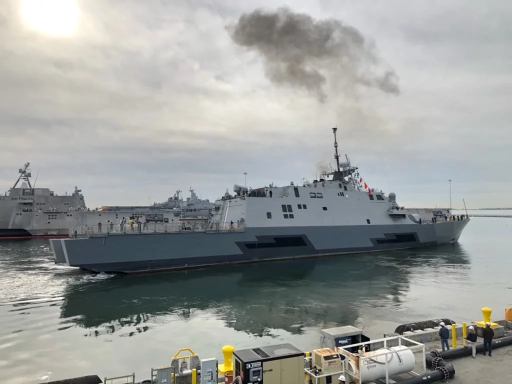 USS Freedom Gets Underway After Two Years of Repairs