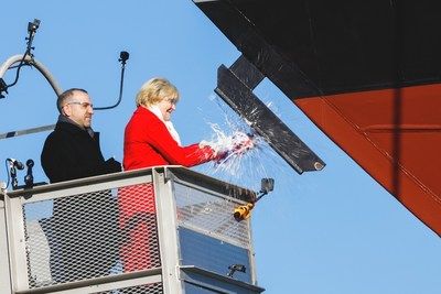 Littoral Combat Ship 19 (St. Louis) Christened and Launched