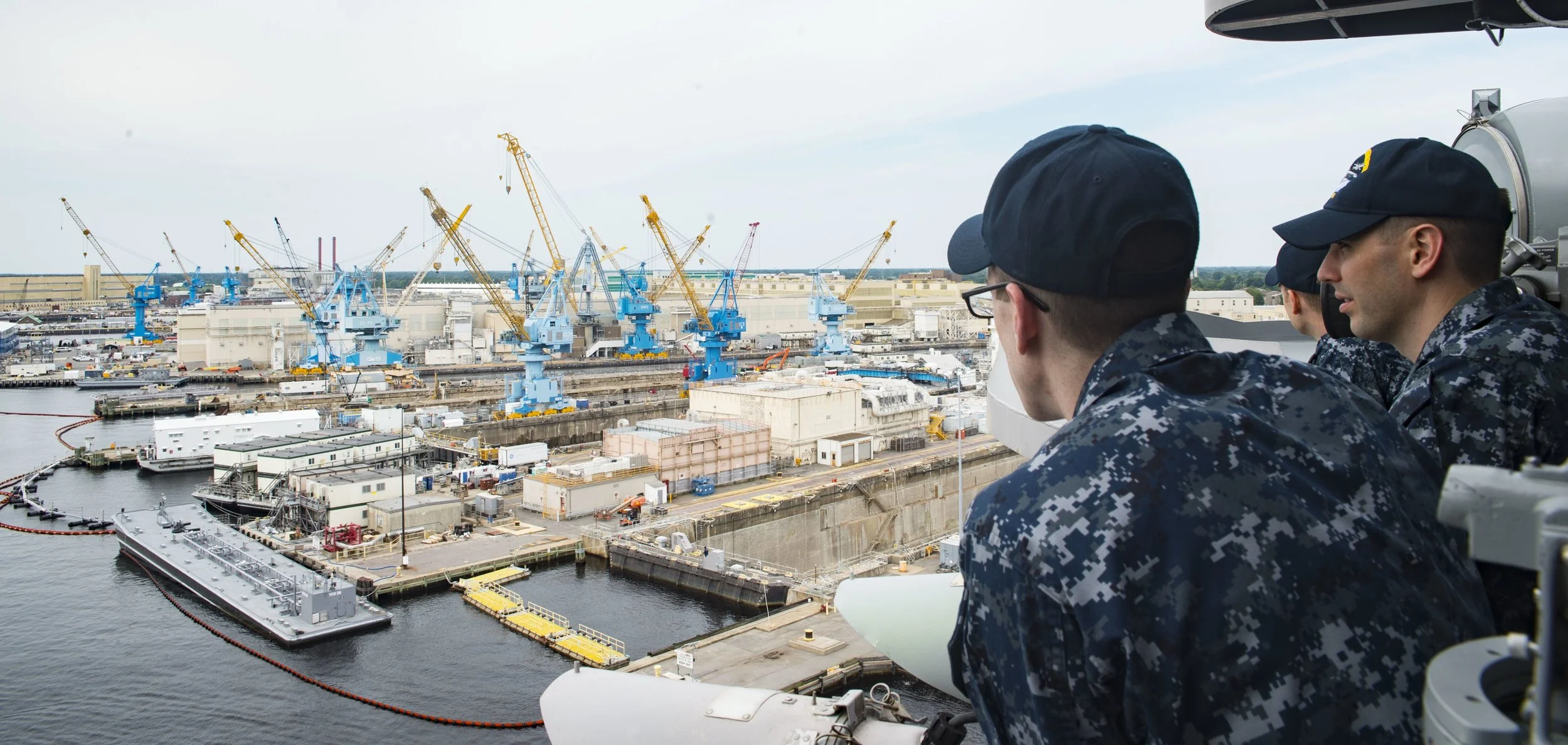 Navy Simulating Efficient Shipyard Layouts as Part of 20-Year Modernization, Optimization Effort