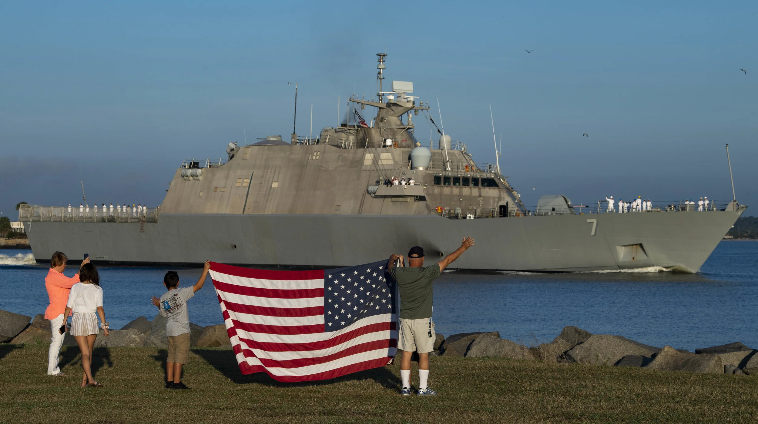 VIDEO: USS Detroit Departs for Maiden Deployment to SOUTHCOM