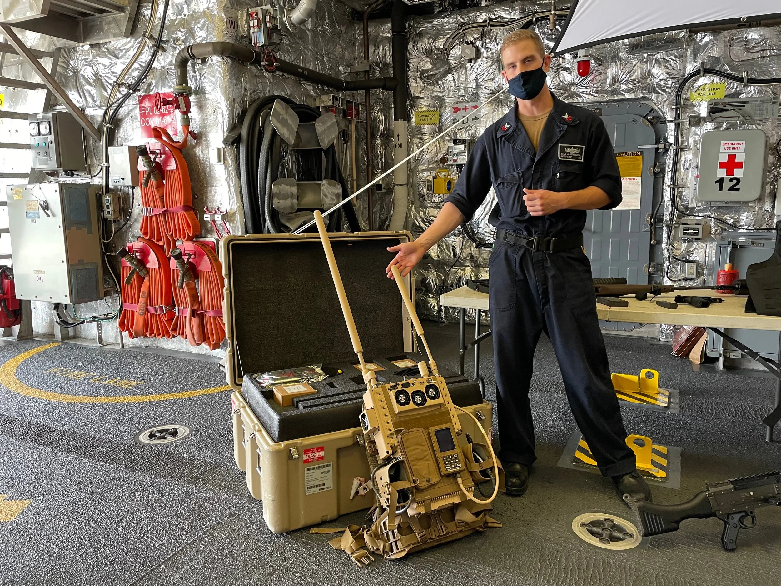 Navy Arming Surface Ships with Drone Repellent System