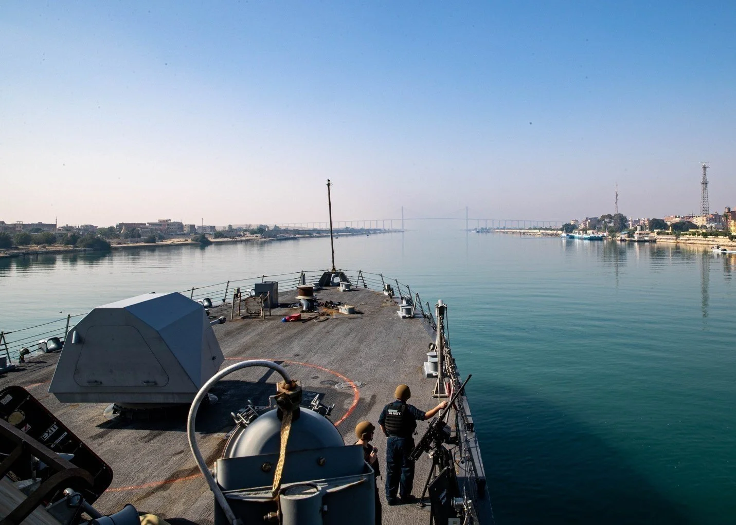 Littoral Combat Ship USS Sioux City Now Operating in the Middle East