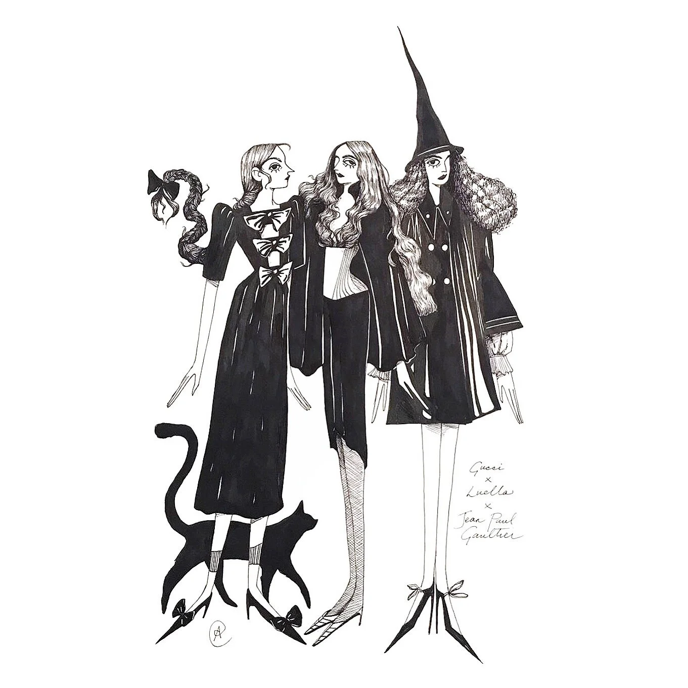  Witches in Gucci, Luella and Jean Paul Gaultier  
