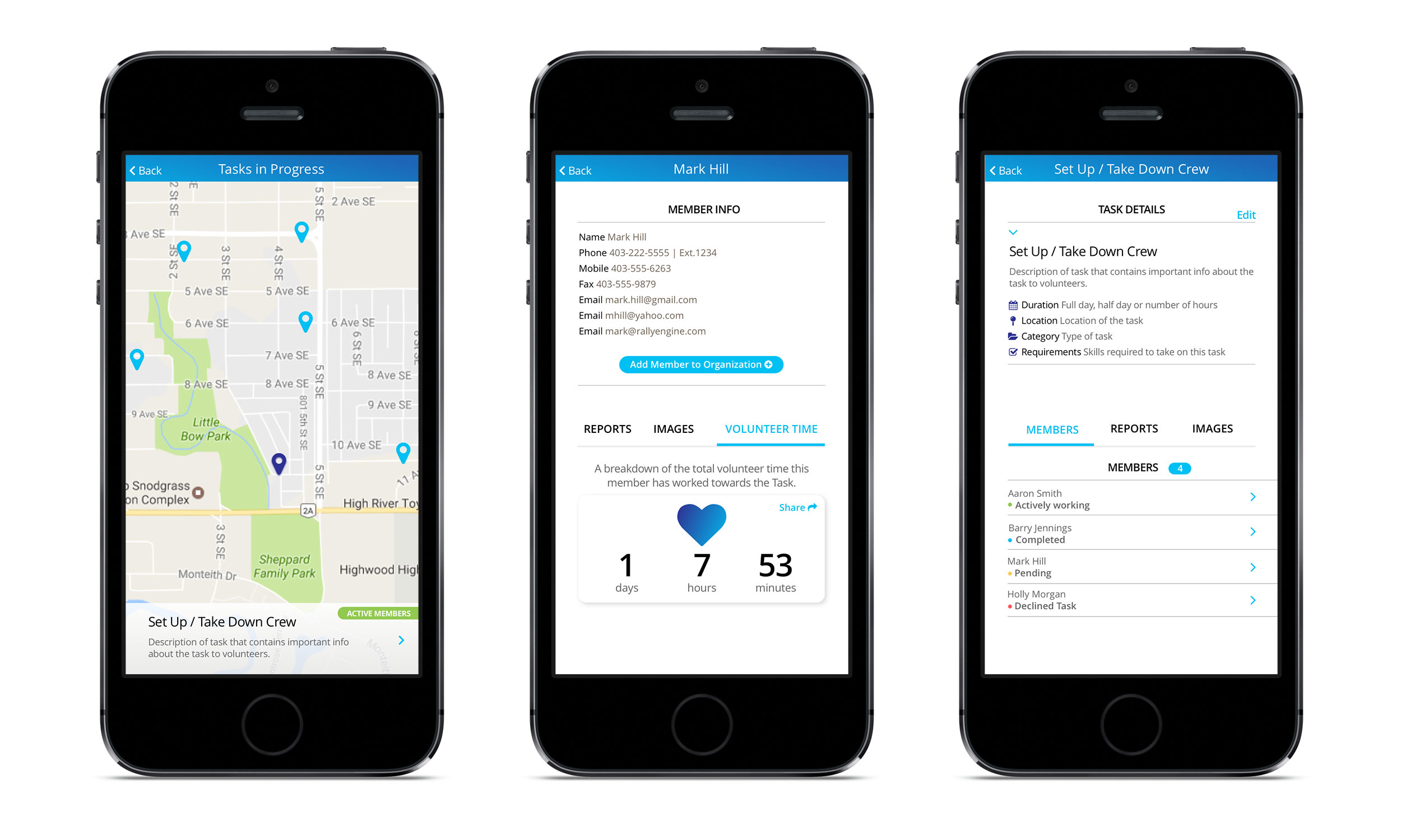 Mobile Admin: User Interface Design