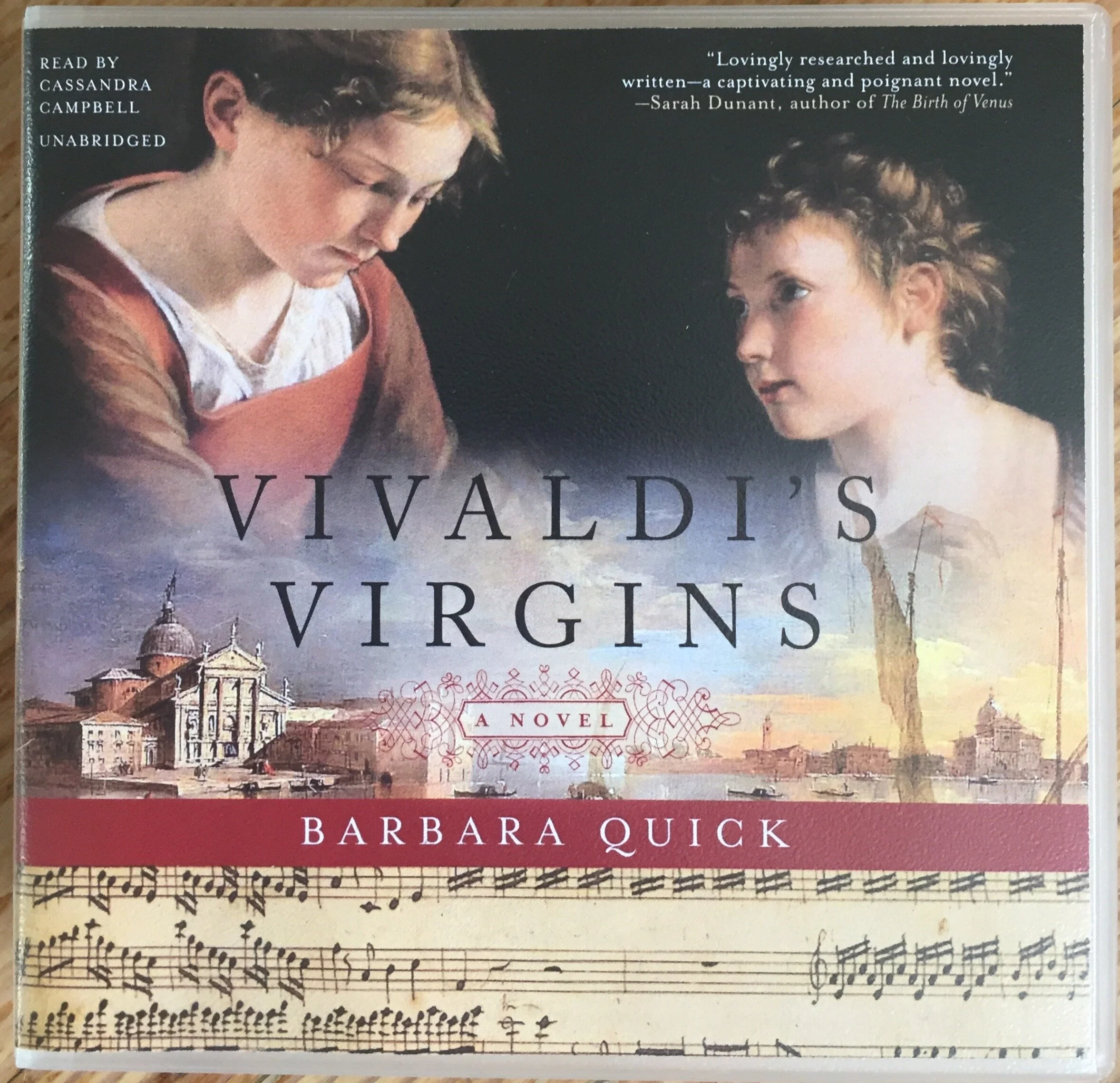 Vivaldi’s Virgins (Audiobook—2019: Blackstone Publishing)  Buy  