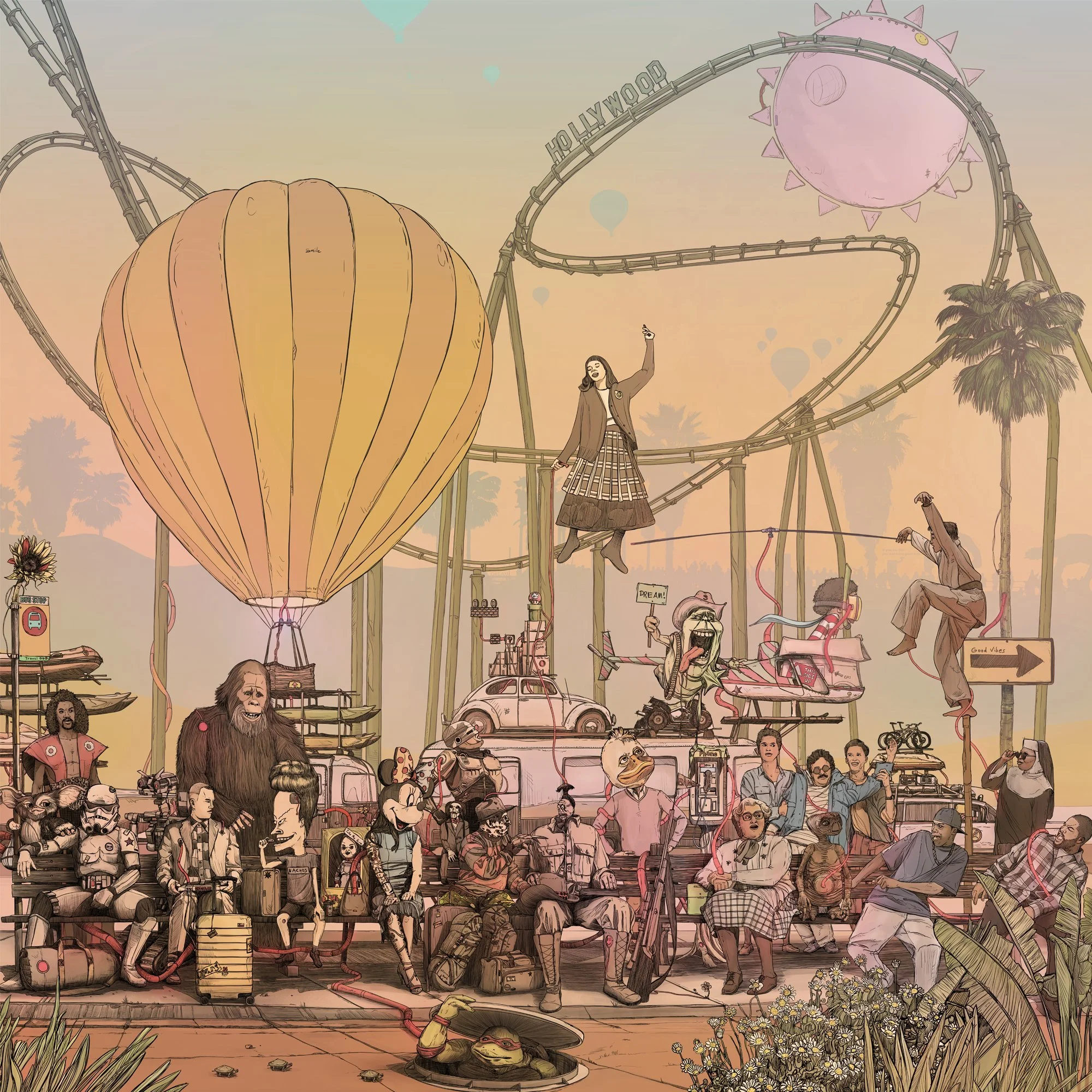 Hollywood Bound - Print