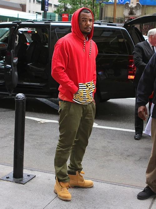 "New York, California different toilet, same shit, In Brooklyn I rock Timberlands" - 'Let Us Live' by The Game