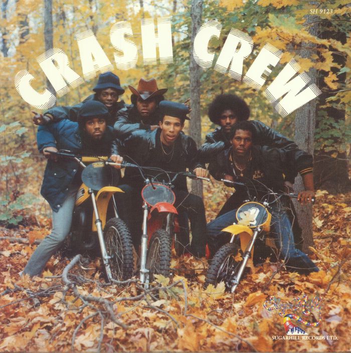 The cover to their self tilted 1984 'Crash Crew' album