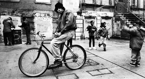 LL Cool J Roll Up His Pant Leg 