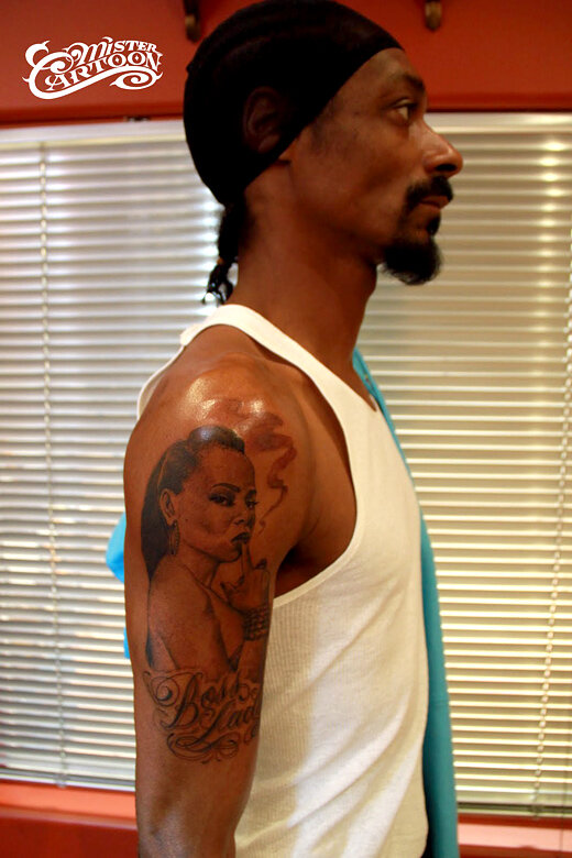 Gin Juice and Snoop Dogg Tattoos