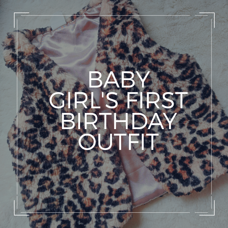 Baby Girl's First Birthday Outfit
