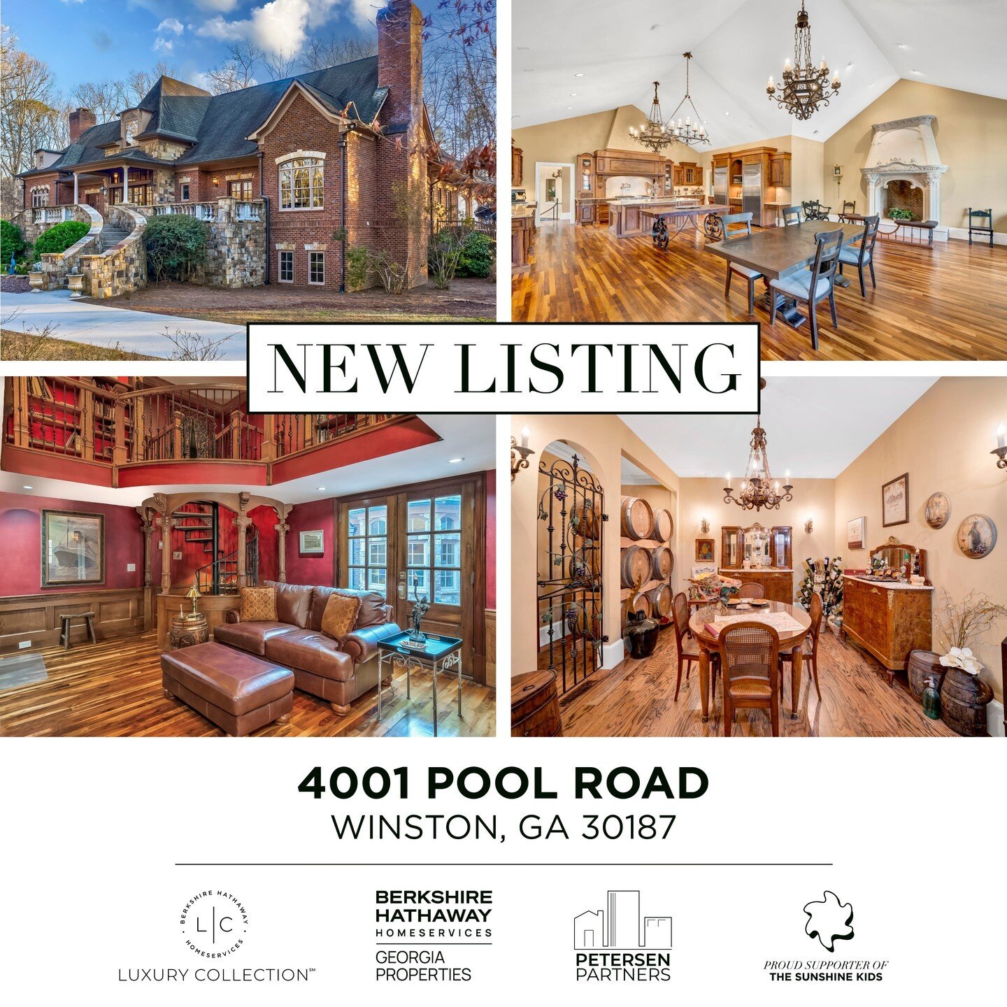 New listing alert! This gorgeous luxury home on 11 acres in the beautiful Winston, GA. This grand, European inspired home truly has it all. Click the link below on the beautiful property:

https://bit.ly/4001PoolRoad

#HomesforSaleAroundAtlanta #4001