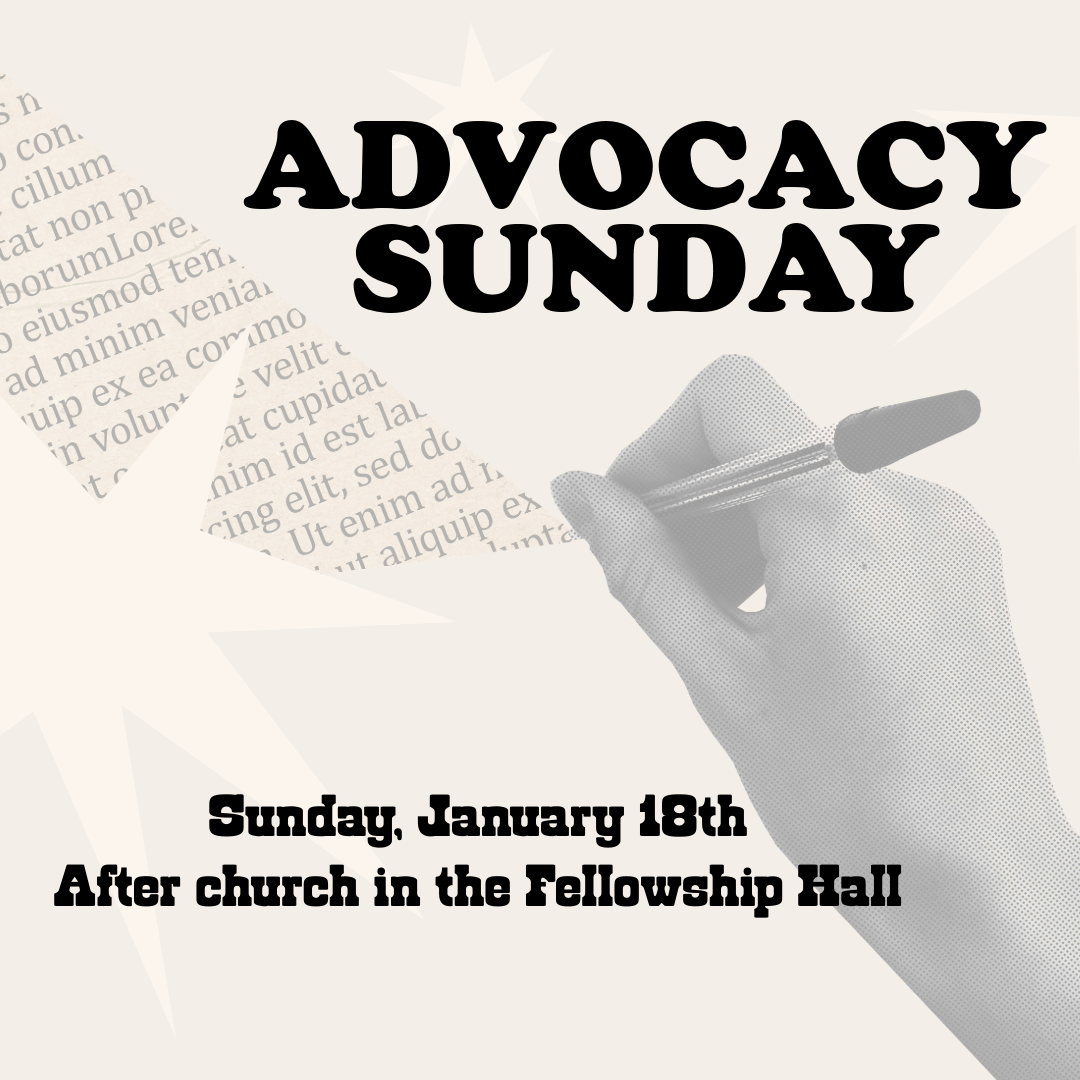 Advocacy Sunday