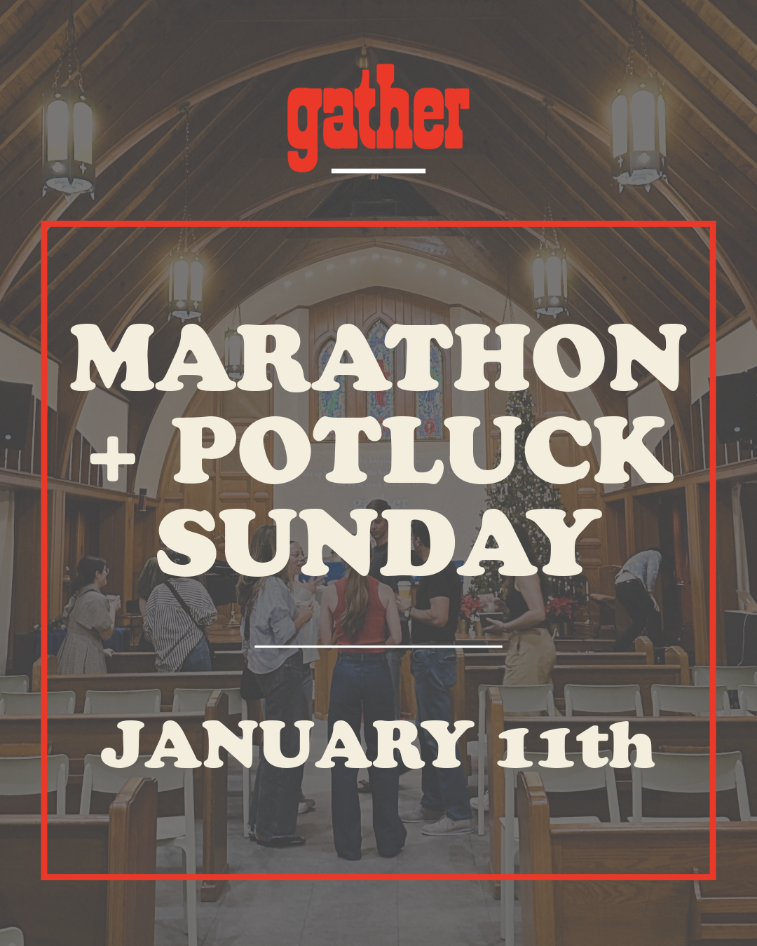 Marathon + Potluck Sunday