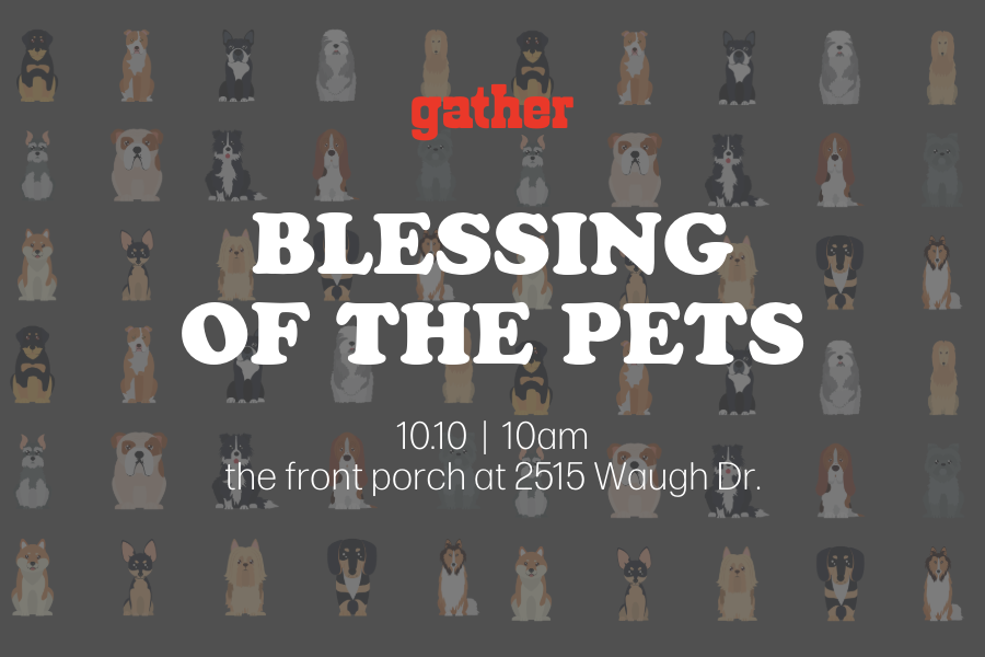 Blessing of the Pets