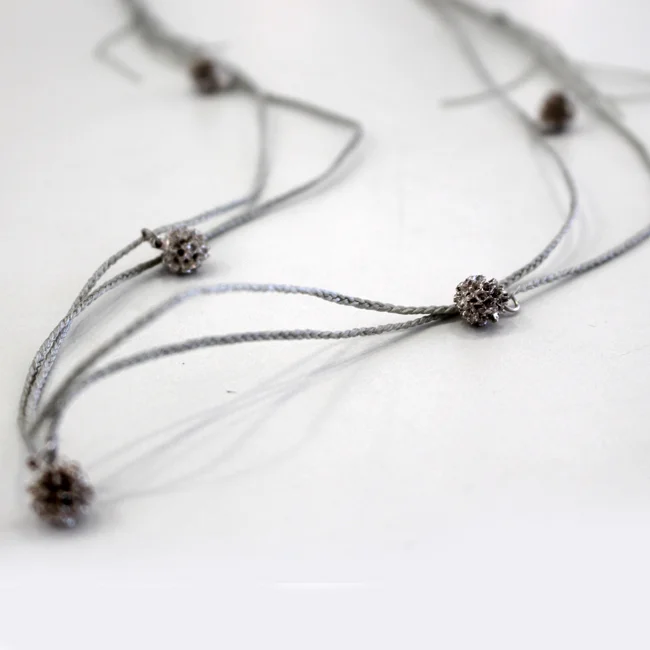 Sheoak Seed Pod Necklace with Braided Cord