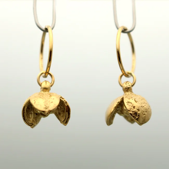 Gold Pittosporum Earrings
