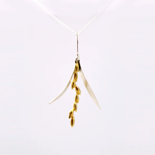 Rice Plant Pendant