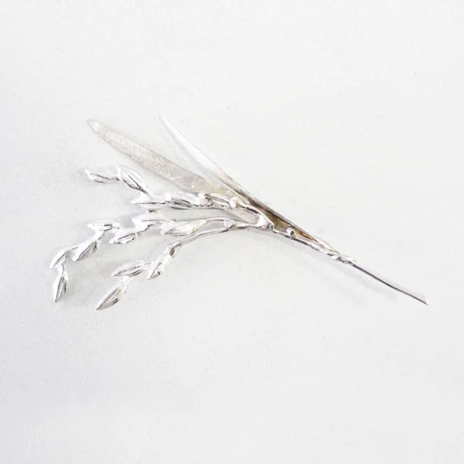 Rice Plant Brooch I
