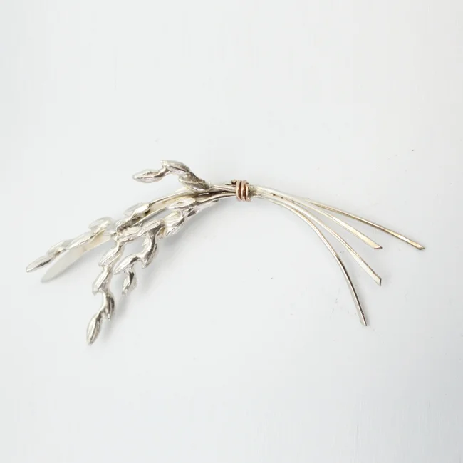 Rice Plant Brooch IV