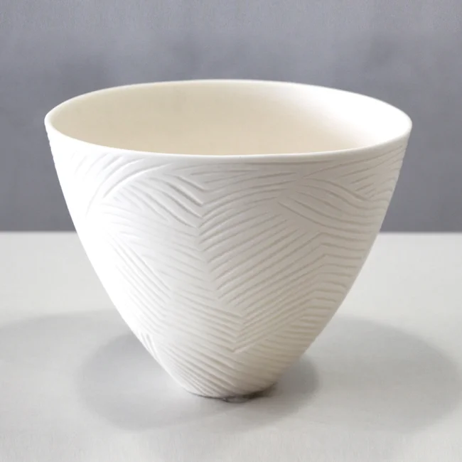 Tideline Carved Large Bowl