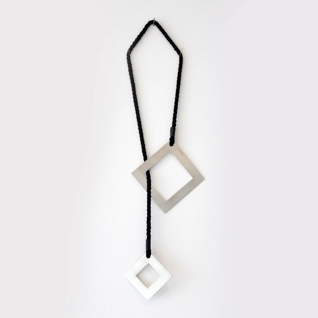 2 Squared Pendant