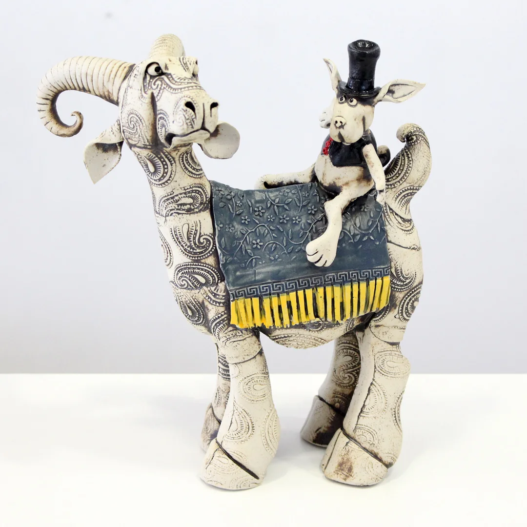 Goat-Riding Rabbit