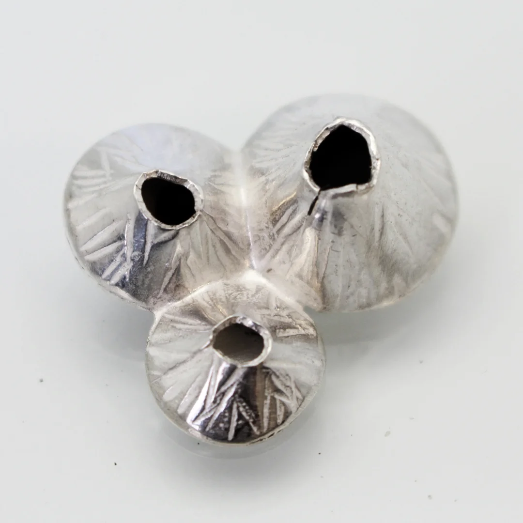 Silver Barnacle Brooch