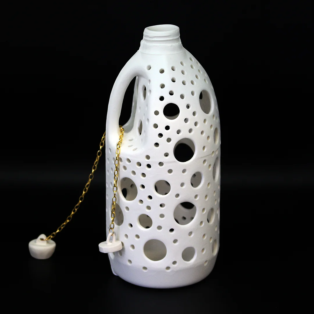 Bottle with Plugs