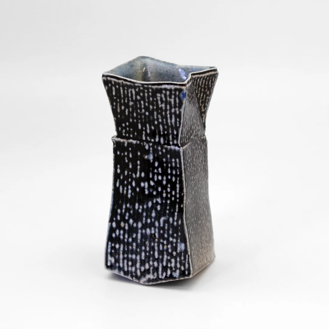 Black Faceted Pourer