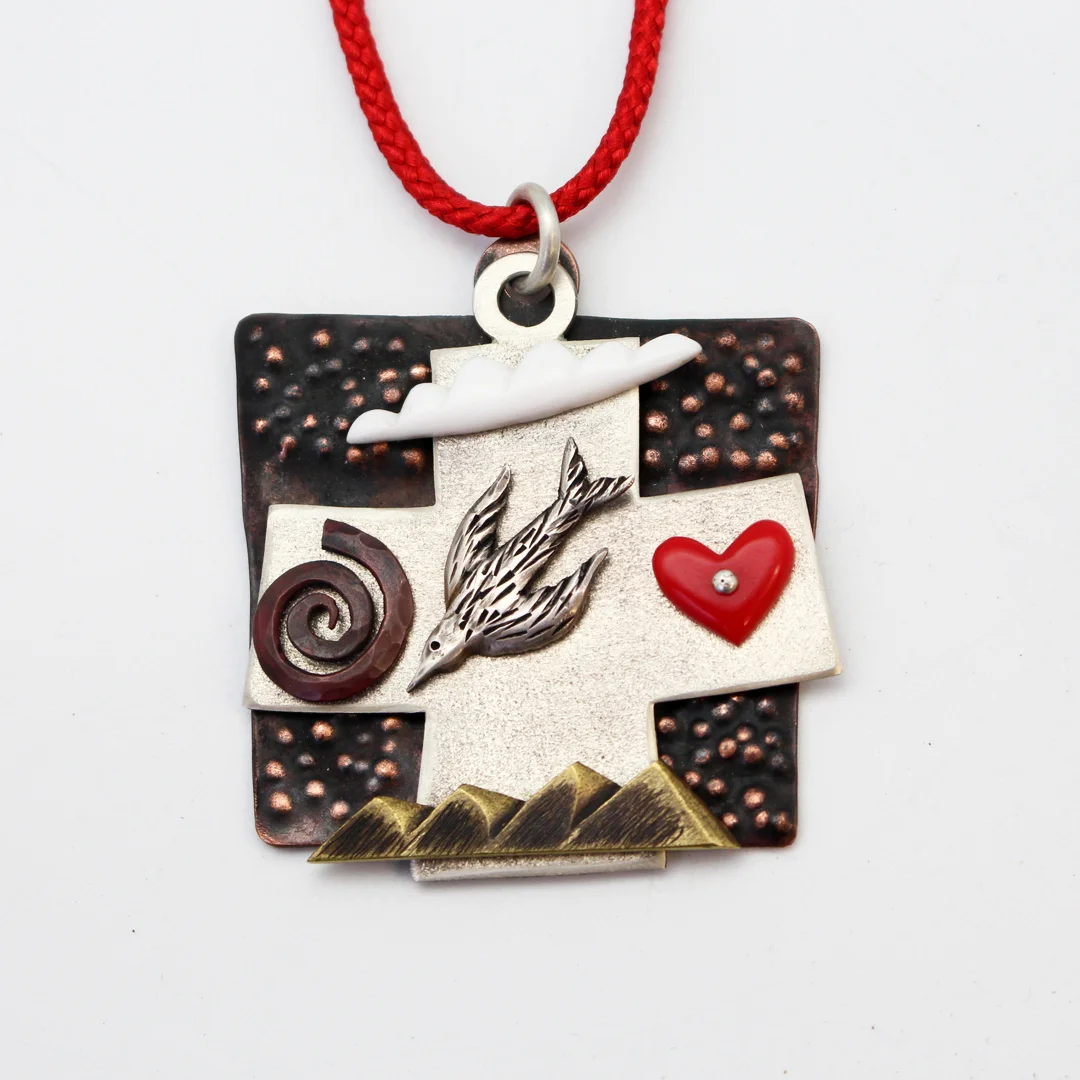 Cross Pendant - Love of Land
