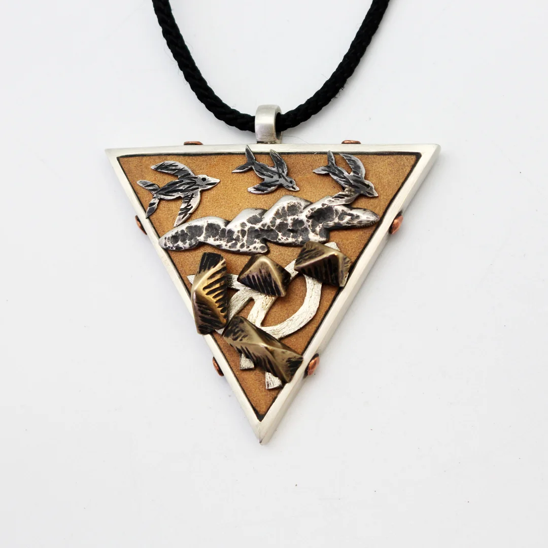 Triangle Pendant - Memory of Land
