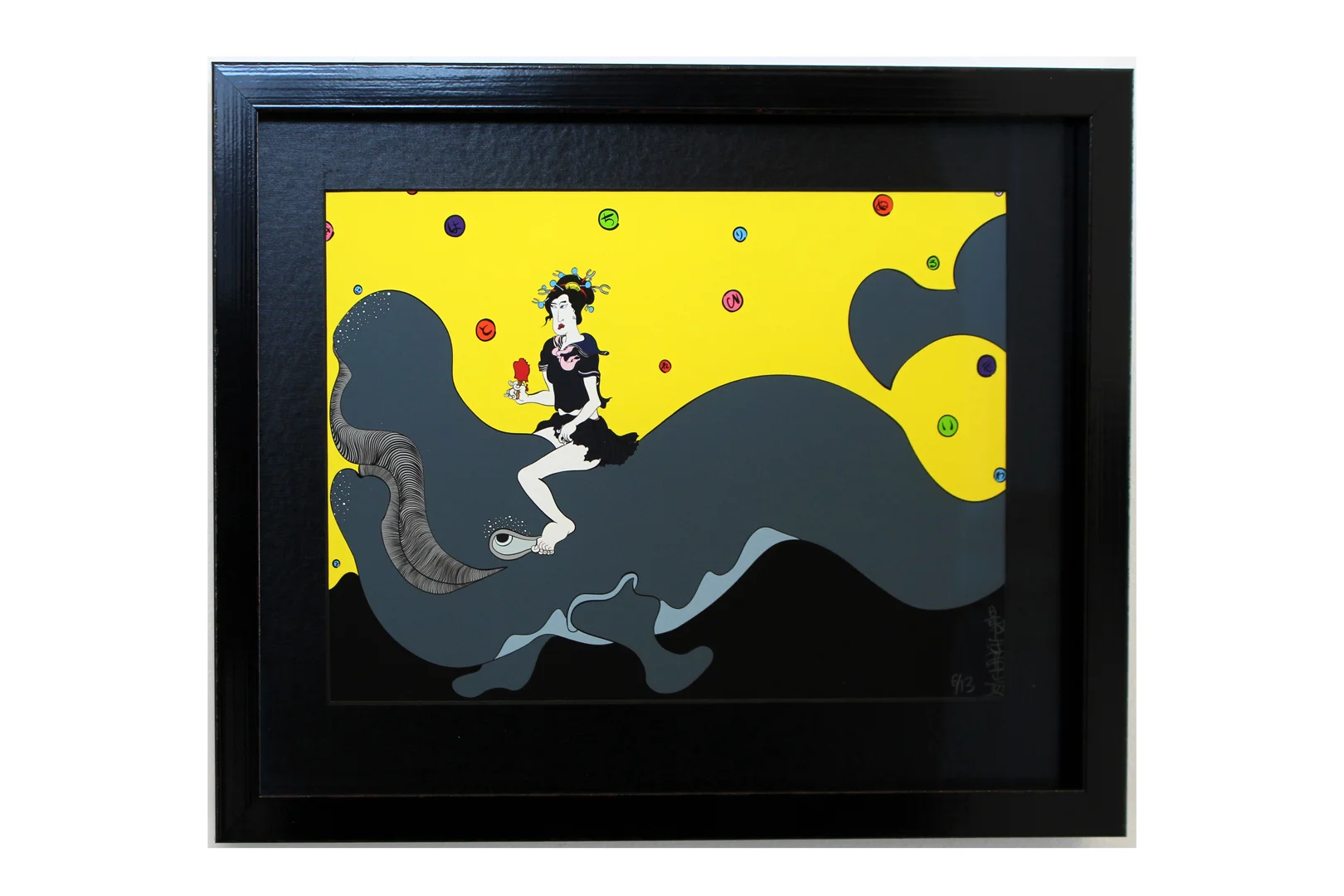 Kujira onna "Whale Girl"   ed. of 13 (framed)