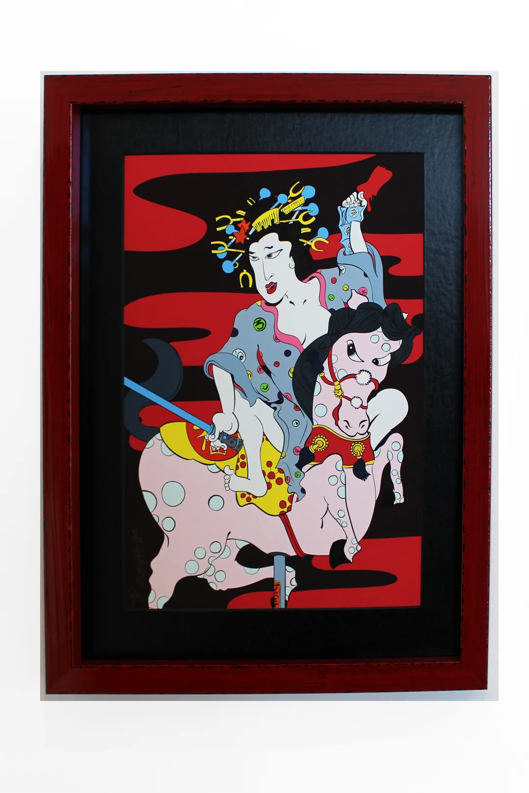 Pony onna "Pony Girl"   ed. of 13 (framed)