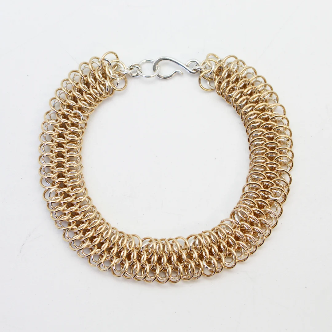 Goldfilled Dragonscale Bracelet