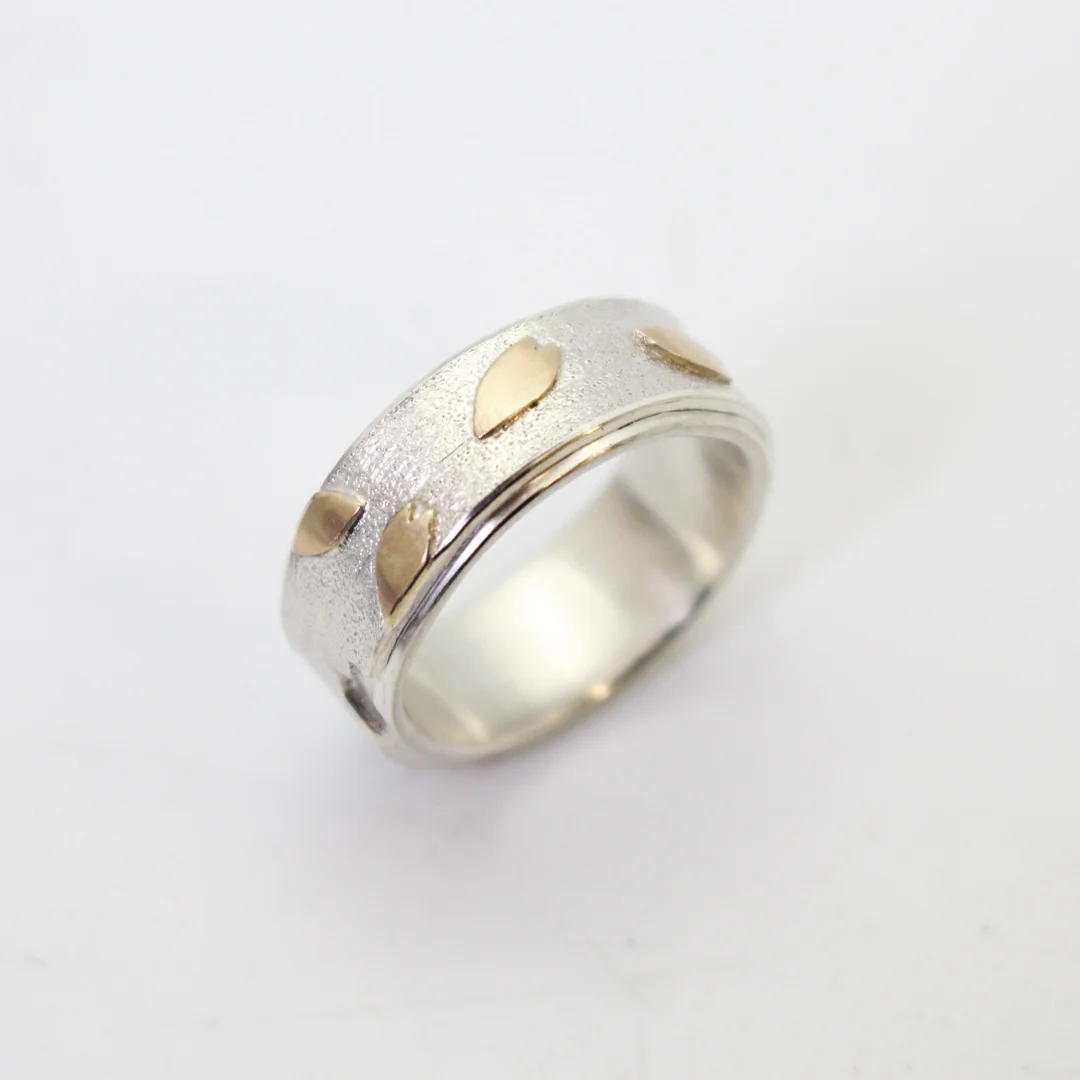 Origami Sakura Petal Ring