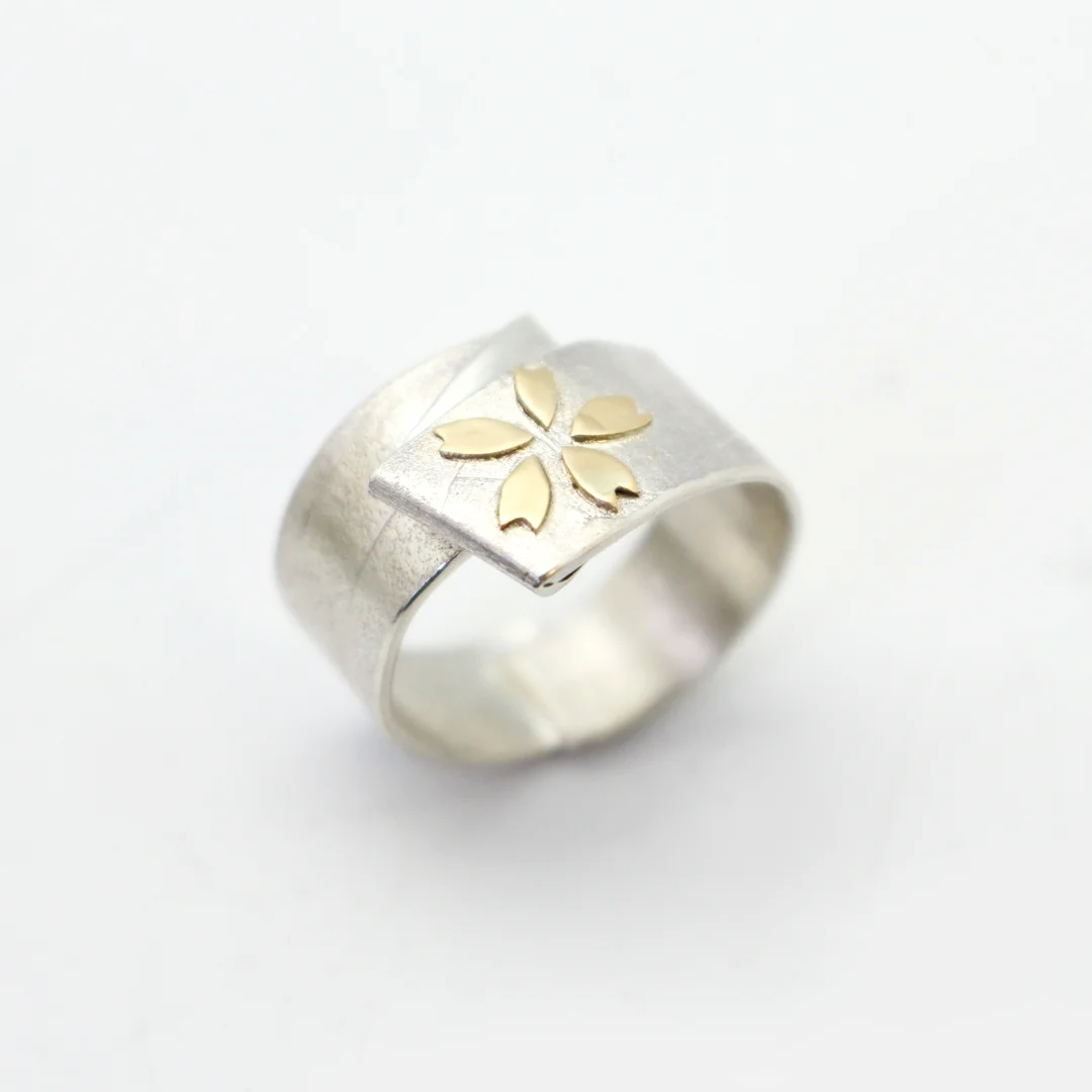 Origami Sakura Ring
