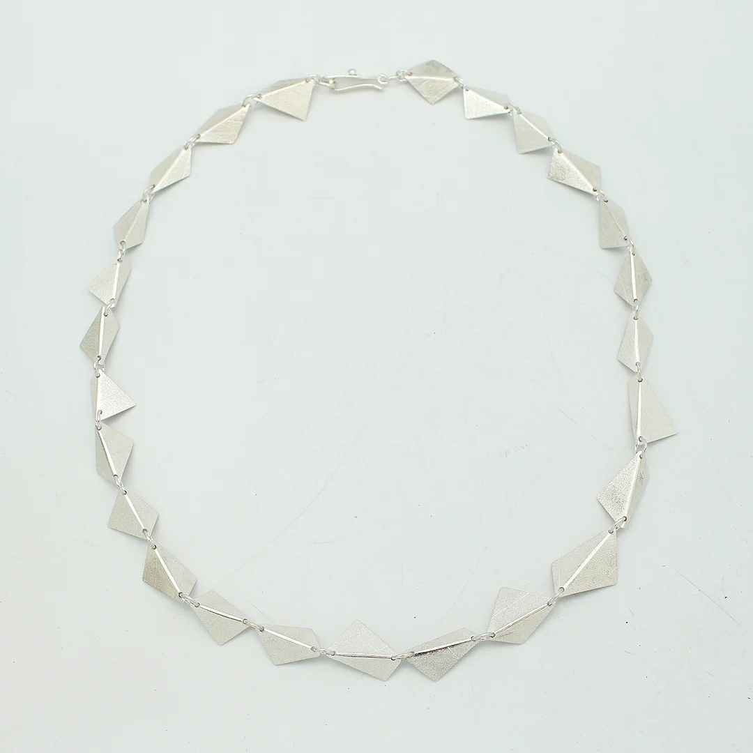 Origami Medium Triangle Necklace