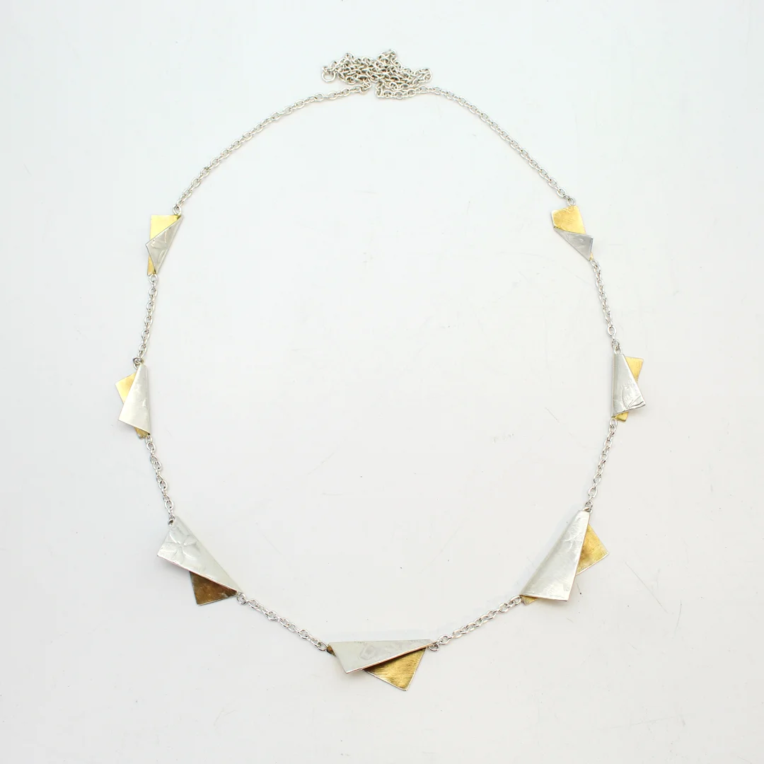 Origami Long Sakura Necklace