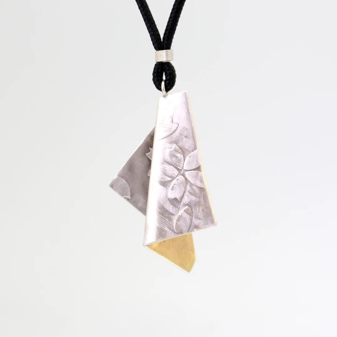 Origami Sakura Pendant