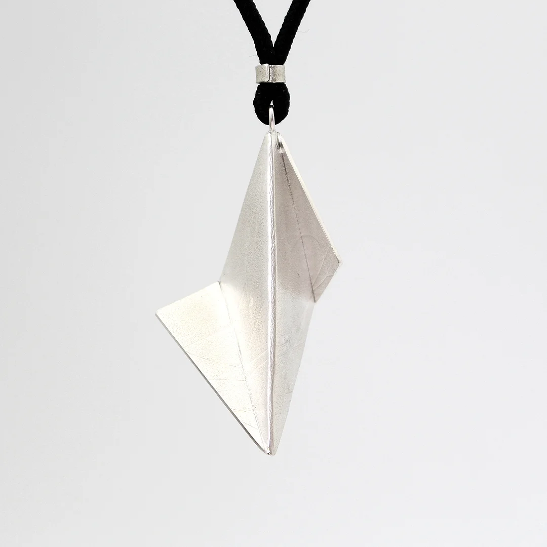 Origami Triangle Pendant I